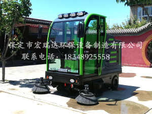 保定宏瑞達2150物業(yè)清掃車助力廣東潮汕小區(qū)的物業(yè)清潔